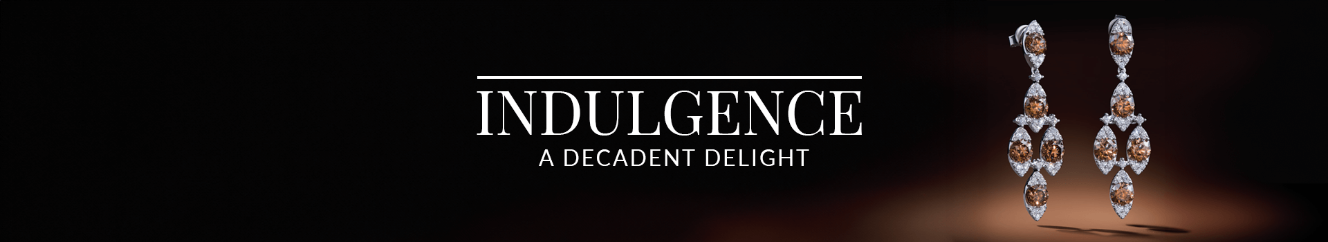 Ornate chandelier earrings featuring marquise-shaped Chocolate Diamonds® and white diamonds, from Le Vian’s Indulgence: A Decadent Delight collection.