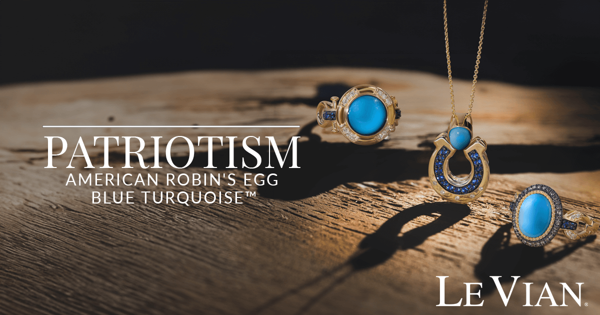 American Robin's Egg Blue Turquoise™ | 2026 Le Vian Jewelry Trend